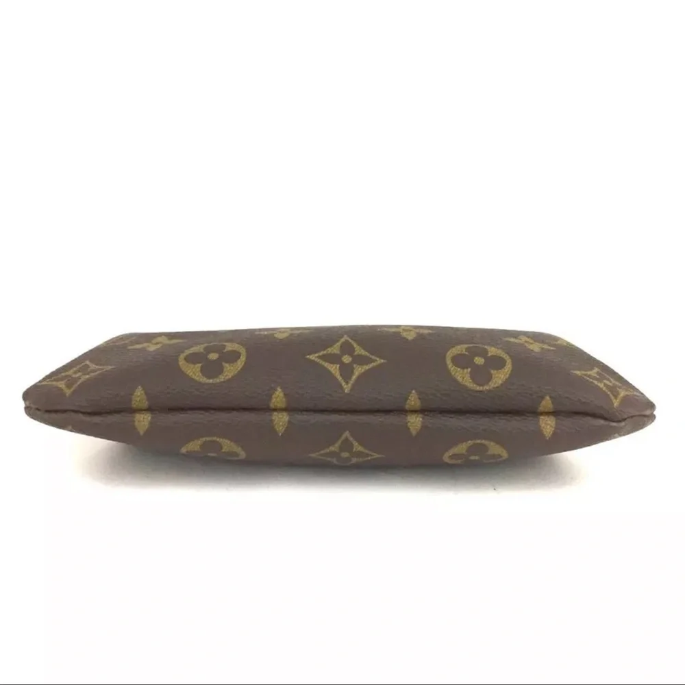 AUTH Louis Vuitton RARE Monogram French Twist Purse Kisslock Pouch - Picture 5 of 8